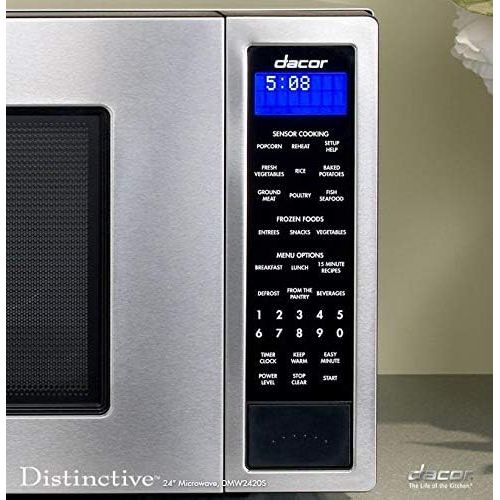  Dacor DMW2420S 24 Distinctive Series Counter Top or Built-In Microwave in Stainless Steel