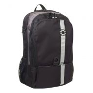 DadGear Backpack Diaper Bag - Black Retro Stripe