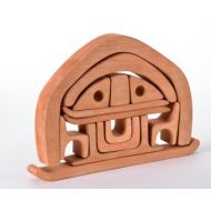 Daddidit Wood Play Set - Walfdorf Cubes - Wooden Meccano Eco-Constructor - Wood Building Blocks - Сonstruction Toys - Building Toys - Wood Toys