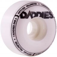 Daddies Board Shop Well Skateboard Wheels 56mm 101a - White