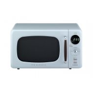Daewoo KOR-7LRER Retro Countertop Microwave Oven 0.7 Cu. Ft., 700W | Pure Red