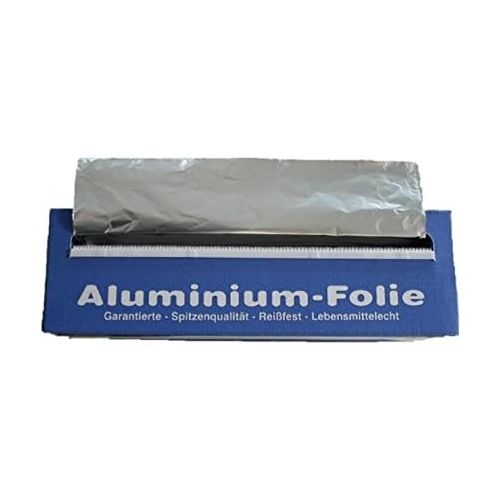  Dagema 4 Rollen ALUFOLIE 150m 45cm 14my Alu Folie Aluminiumfolie mit Abreissleiste