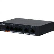 Dahua Technology DH-PFS3006-4GT-60 4-Port PoE+ Compliant Gigabit Unmanaged Network Switch