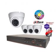 DahuaOEM Dahua Penta-brid 1080P Security Package: 16CH 1080P Penta-brid XVR5116 5 in 1 (CVI TVI AHD IP and Analog) w/3TB Security Hard Drive+(8) 2MP Outdoor IR HDW1200 2.8MM Eyeball (NO LOG