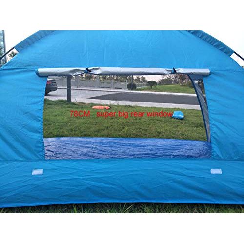  Daili Si Sun Shelter,Automatic Pop Up Instant Portable Outdoors Quick Cabana Beach Tent, Blue,Easy Pop Up Sun Shade