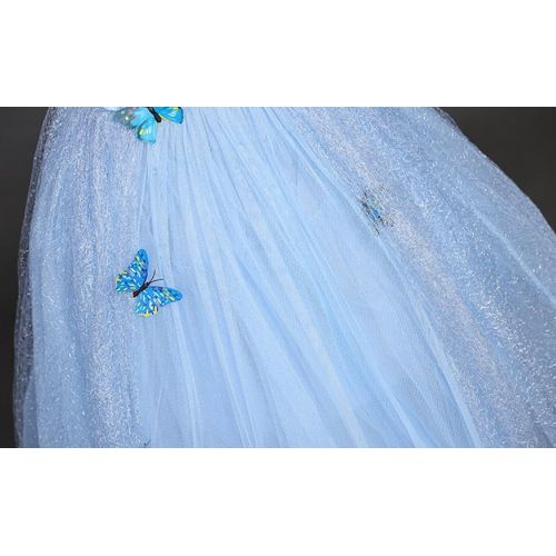  Daily Proposal C4 Cinderella Princess Dress Kids Girl Halloween Costume 3T-12 USA