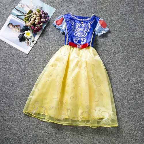  Daily Proposal SW1 Snow White Princess Dress Girl Halloween Costume 3T-12 USA