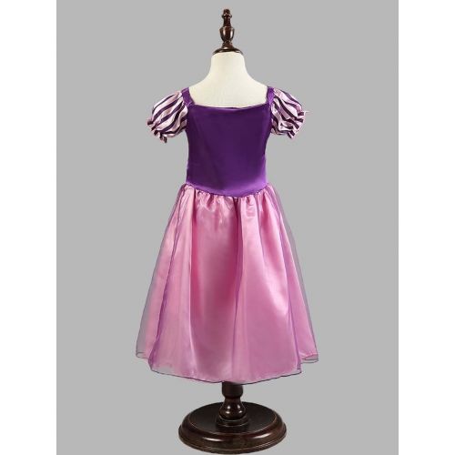  Daily Proposal RPZ1 Rapunzel Princess Dress Kids Girl Halloween Costume 2T-12 USA