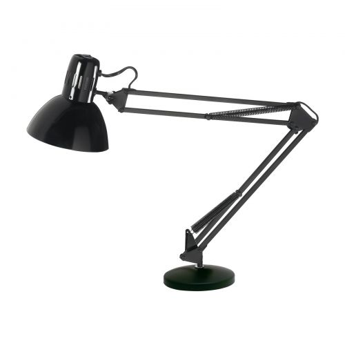  Dainolite LED Table Lamp, Black Finish