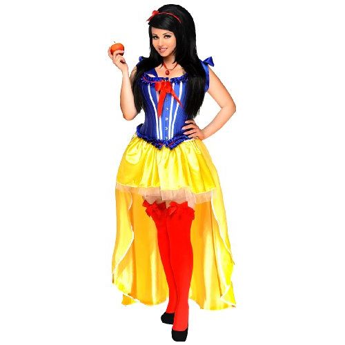  할로윈 용품Daisy Corsets Womens 5 Piece Sexy Poisoned Apple Costume