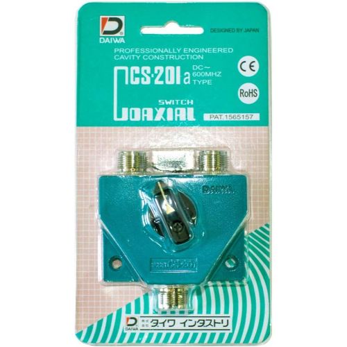 다이와 [아마존베스트]Daiwa CS-201A 2 Position Coax Switch