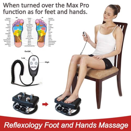 다이와 Daiwa Felicity Chiropractic Massager Professional Heavy Duty Rub Variable Speed Massager Max Pro Featuring a Large Vibrating Pad