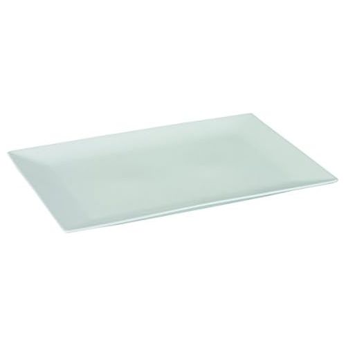  Dajar Servierplatte Porto 31.5 x 20cm, Porzellan, Weiss, 31,5 x 20 x 2 cm