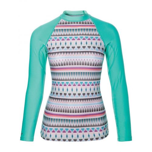  New Dakine Womens Womens Makena Snug Fit Ls Rashguard