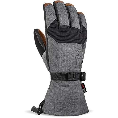  Dakine Mens Leather Scout Carbon Snowboard Medium Ski Glove