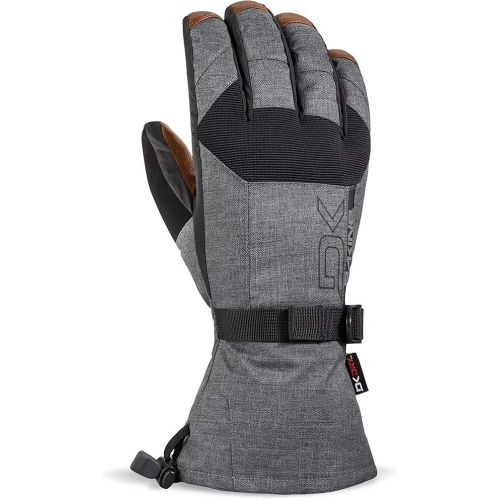  Dakine Mens Leather Scout Carbon Snowboard Medium Ski Glove