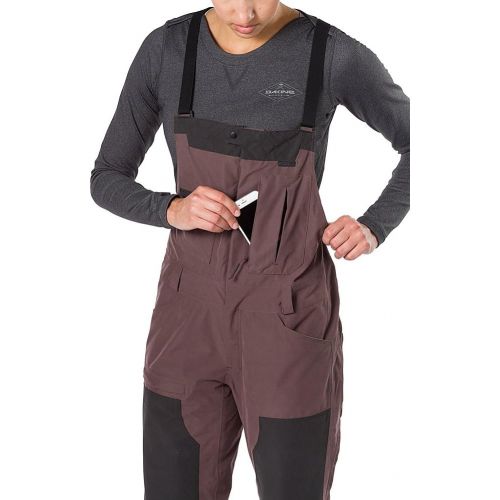  Dakine Brentwood Bibs Womens 2020 - Medium Black