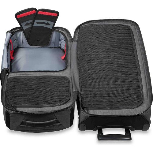  Dakine - Unisex Split Roller Luggage Bag - Durable Construction - Split-WingCollapsible Brace Level - Exterior Quick Access Pockets - Multiple Color Choices - 85L and 110L