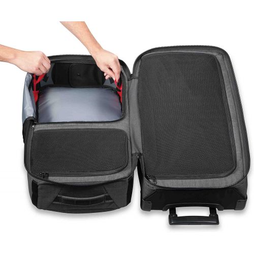  Dakine - Unisex Split Roller Luggage Bag - Durable Construction - Split-WingCollapsible Brace Level - Exterior Quick Access Pockets - Multiple Color Choices - 85L and 110L