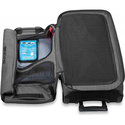  Dakine - Unisex Split Roller Luggage Bag - Durable Construction - Split-WingCollapsible Brace Level - Exterior Quick Access Pockets - Multiple Color Choices - 85L and 110L