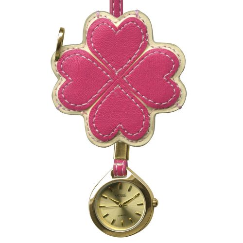  Dakota Moxie Pink Heart Hanging Purse Charm Clock by Moxxie