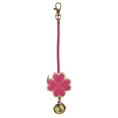  Dakota Moxie Pink Heart Hanging Purse Charm Clock by Moxxie