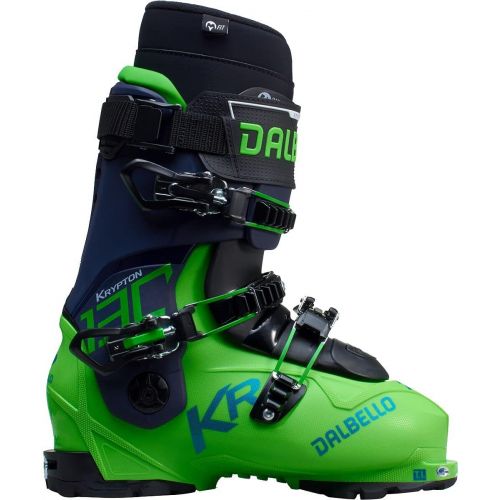  Dalbello Sports Krypton 130 ID Ski Boot Race Green/Blue, 27.5