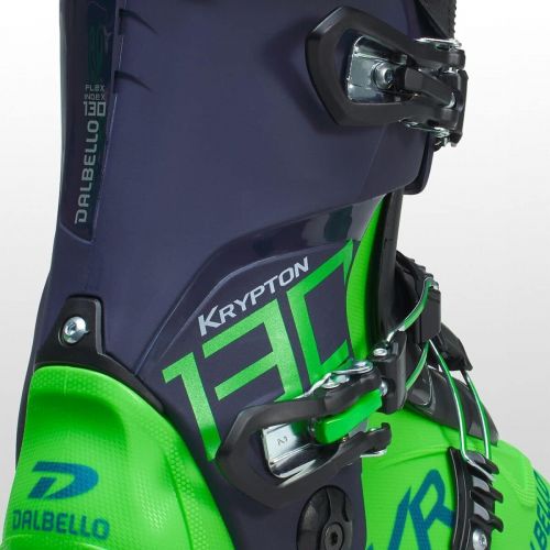  Dalbello Sports Krypton 130 ID Ski Boot Race Green/Blue, 27.5