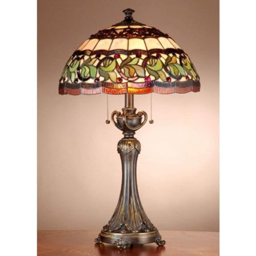  Dale Tiffany Lamps Dale Tiffany TT101110 Aldridge Table Lamp, Antique Bronze