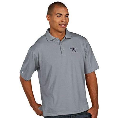  Dallas Cowboys Mens Antigua Pique Xtra Lite Polo