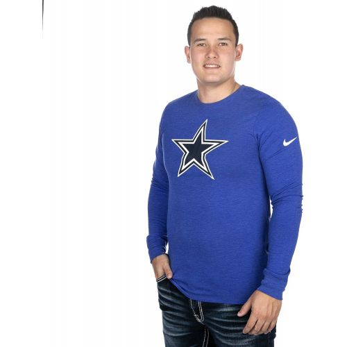  Dallas Cowboys Mens Nike Long Sleeve Vault Tri-Tee