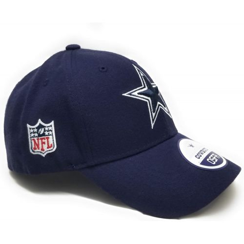  Dallas Cowboys Merchandise Dallas Cowboys Wool Basic Logo Velcro Adjustable Hat Navy