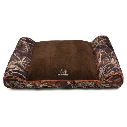  Dallas Manufacturing Company Realtree Giant Camo Pet Bed with Bolstered Ends