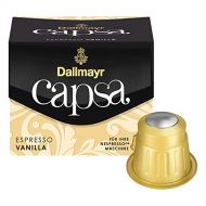 Dallmayr Capsa Espresso Vanilla, Nespresso Kompatibel Kapsel, Kaffeekapsel, Roestkaffee, Kaffee, 50 Kapseln