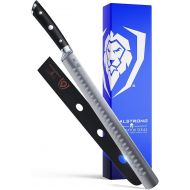 Dalstrong Slicing Knife - 12 inch - Gladiator Series Elite - Granton Edge - Forged High-Carbon German Steel Knife - G10 Handle - w/Sheath - Slicer - NSF Certified