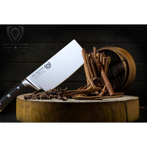  Dalstrong Cleaver - Gladiator Series - Deutscher HC Stahl  17,8 cm  inkl. Scheide