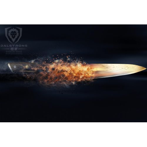  [아마존핫딜][아마존 핫딜] Dalstrong DALSTRONG Chef Knife - Shogun Series Gyuto - Damascus - Japanese AUS-10V Super Steel - Vacuum Heat Treated - 9.5 (240mm)