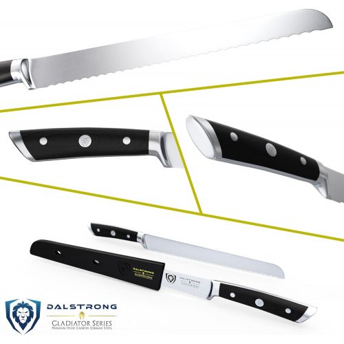  [아마존 핫딜] DALSTRONG Bread Knife - Gladiator Series - German HC Steel - 10 (254 mm)