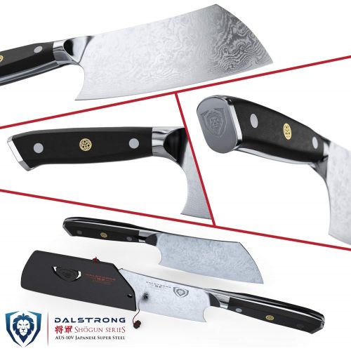  DALSTRONG Mini Cleaver - 4.5 - Shogun Series - Razor Sharp - Japanese AUS-10V Super Steel - Vacuum Heat Treated - w/Sheath