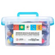 Molecular Model Kit with Molecule Structure Building Software - Dalton Labs Organic Chemistry Set - 496 pcs Teacher Edition - Atoms, Bonds, Orbitals, Links - Advanced Learning Scie