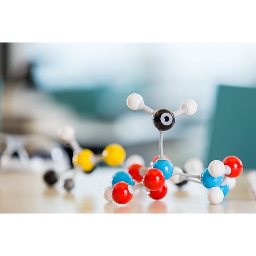  Dalton Labs Molecular Model Kit with Molecule Modeling Software and User Guide - Organic, Inorganic Chemistry Set for Building Molecules 306 Pcs Advanced Chem Biochemistry Student