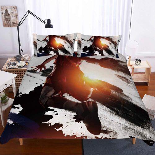  Damara Basketball Bedding Set Print Duvet Cover Set for Kids Boys Without Any Filling#06 (8, Full)