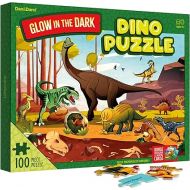 Glow in The Dark 100 Piece Dinosaur Puzzle for Kids - Dinosaurs Jigsaw Puzzles Toys for Boys & Girls Ages 6-8 - Christmas Birthday Gifts for Age 6 7 8 Year Old Toddler Boy Girl Gift - Dino Toys