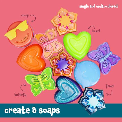  [아마존베스트]Dan&Darci Soap & Bath Bomb Making Kit for Kids - 3-in-1 Spa Science Kits For Kids : Complete Soap Making Kit & Make Your Own Bath Bombs, Soap & Bath Scrubs : Kids Science Kit For Kids - Gift