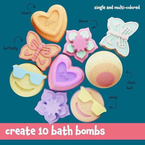  [아마존베스트]Dan&Darci Soap & Bath Bomb Making Kit for Kids - 3-in-1 Spa Science Kits For Kids : Complete Soap Making Kit & Make Your Own Bath Bombs, Soap & Bath Scrubs : Kids Science Kit For Kids - Gift