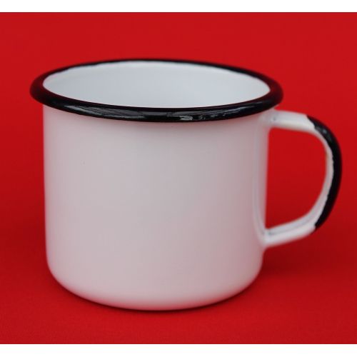  DanDiBo 5 pcs. Set Teapot + 4 Cups 582AB+501/8 enamelled Coffee can Enamel (white)