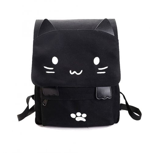  DanSoul School Backpack Cute Cat Large Capacity Casual Daypack for Girls&Women