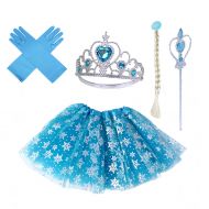 Danballto Princess Costume Birthday Party Fancy Dress Up for Girls with Accessories 2-10 Years