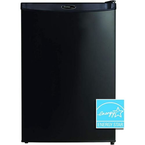  Danby Designer DAR044A4BDD-6 4.4 Cu.Ft. Mini Fridge, Compact Refrigerator for Bedroom, Living Room, Bar, Dorm, Kitchen, Office, E-Star in Black