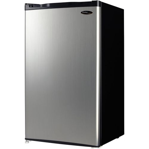  DANBY DCR032C1BSLD 3.2 cu. Ft. Compact Refrigerator with Freezer Silver